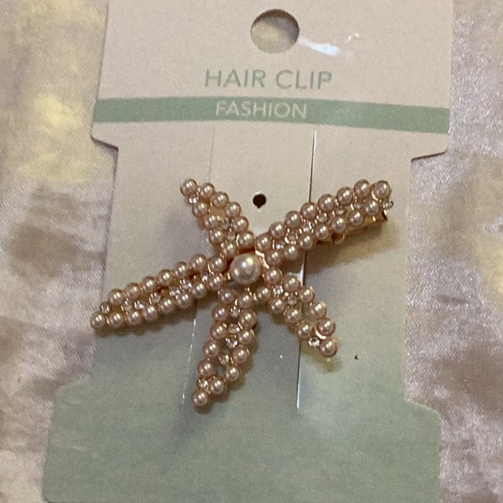 🌴NWT Brilliant Star Fish Hair Clips Closet Must Have 🌴